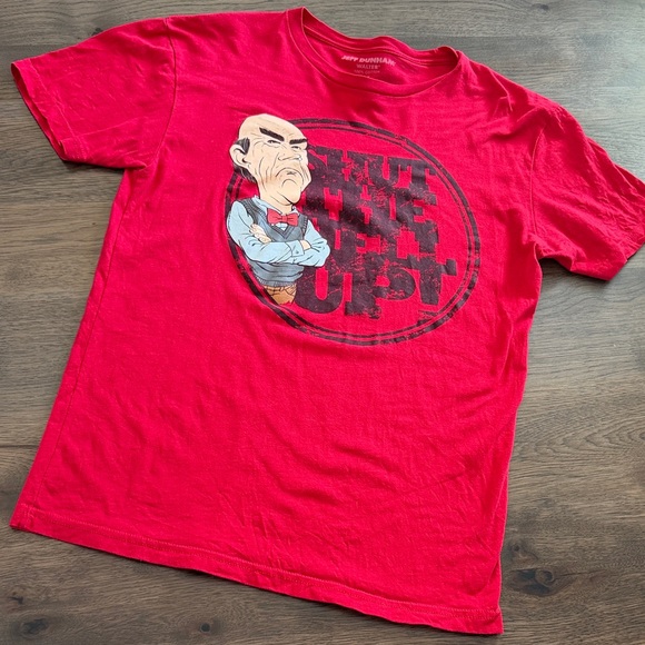 Jeff Dunham Other - Jeff Dunham Walter Red Medium Men's T-shirt